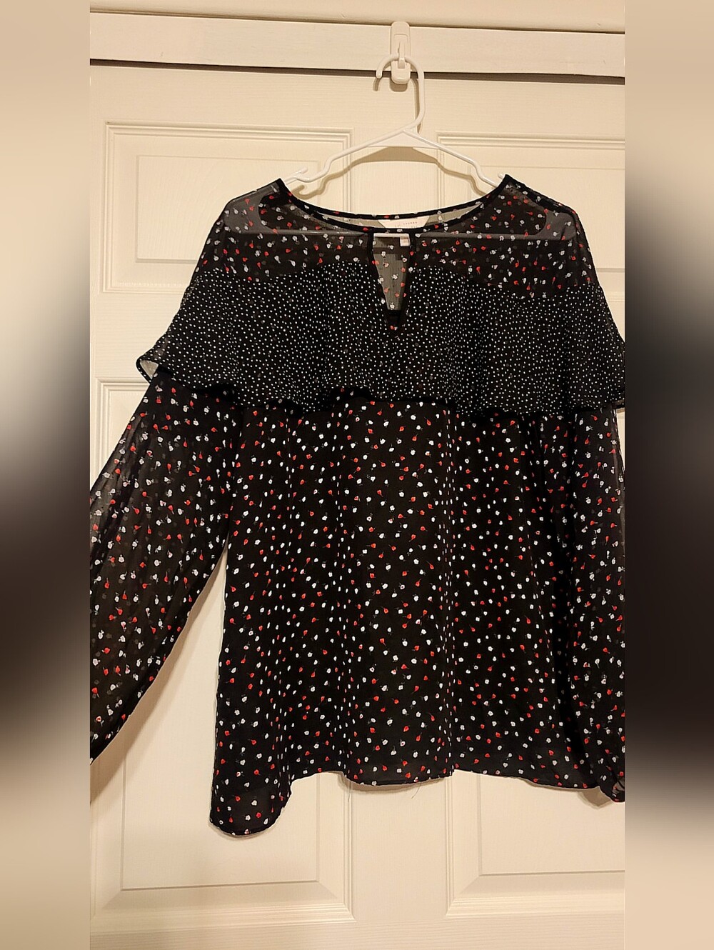 Lauren Conrad Ruffle Top XL